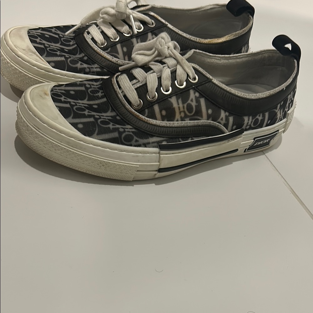 Dior Black and White Sneakers